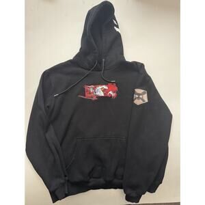 Ichigo Kurosaki "Hollow Transformation" Embroidered Hoodie Mens XL Three Patches